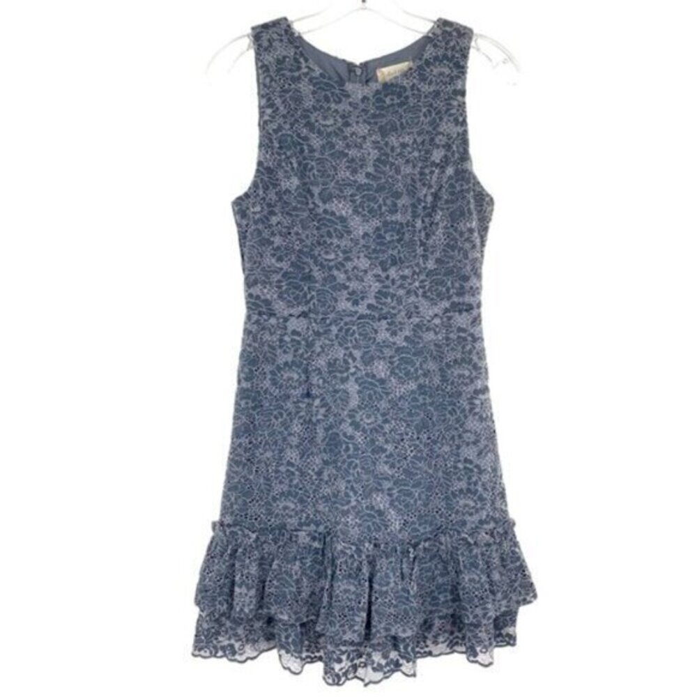 Altar'd State Lace Ruffle Dress Cocktail Sleeveless